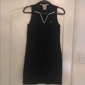 Lacoste sleeveless shirt dress